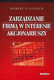 Zarz�dzanie firm� w interesie akcjonariuszy