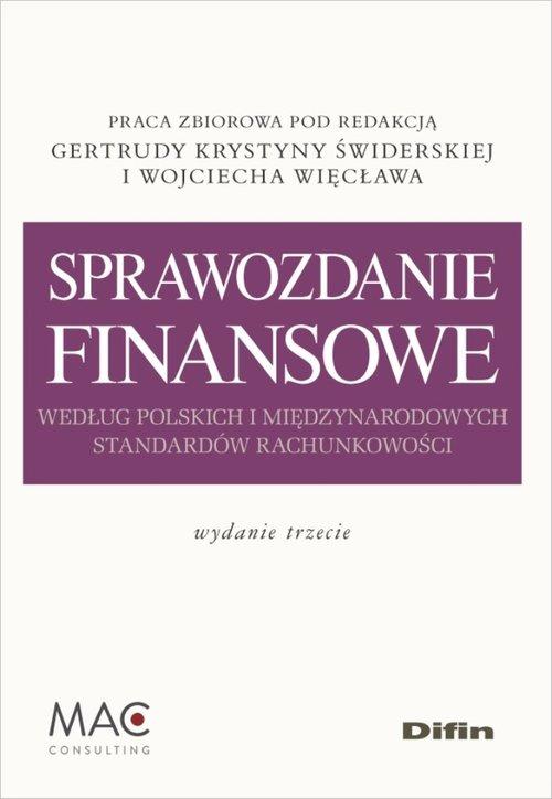 Sprawozdanie finansowe wed�ug polskich i mi�dzynarodowych standard�w rachunkowo�ci